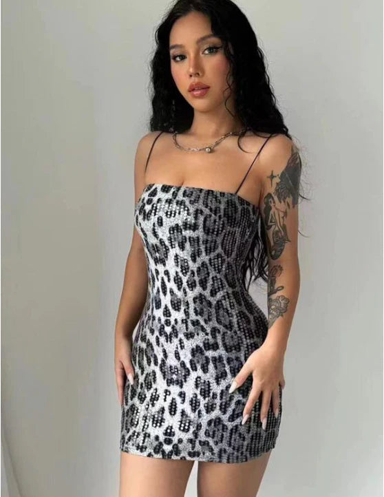 Leopard Print Bodycon Dress